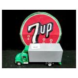 7-UP BOX TRUCK WITH 7-UP UNIFORM PATCH