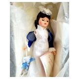 MADAME ALEXANDER "SCARLET BLUE AND WHITE" 16107