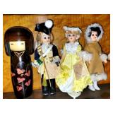 8 ASSORTED DOLLS