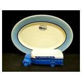 1931 GREYHOUND BUS AVON AFTER SHAVE BOTTLE WITH