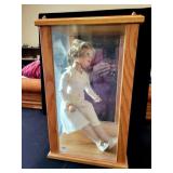 MISS CURITY COMPOSITION DOLL IN DISPLAY CASE