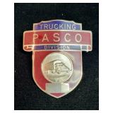 "PASCO TRUCKING DIVISION" EMPLOYEE BADGE