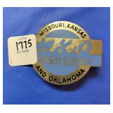 M.K. & O. (MISSOURI, KANSAS AND OKLAHOMA) COACH