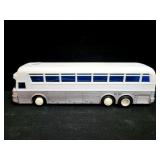 TRAILWAYS PLASTIC BUS TOY