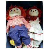 RAGGEDY ANN, ANDY, ANNIE, TEDDY BEARS, ETC.