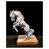 WHITE TRUCKS STALLION HOOD ORNAMENT