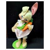 ANNALEE FEMALE BUNNY WITH CARROT #0720 - NO BOX