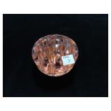 PINK DEPRESSION GLASS FROG PINK DEPRESSION GLASS FROG