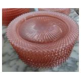 10 1/4" PINK MISS AMERICA DINNER PLATE 10 1/4" PINK MISS AMERICA DINNER PLATE