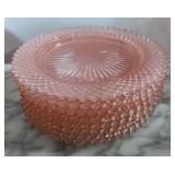 8 1/4" PINK MISS AMERICA SALAD PLATE 8 1/4" PINK MISS AMERICA SALAD PLATE