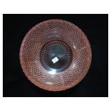 7" PINK MISS AMERICA BOWL - CUPPED 7" PINK MISS AMERICA BOWL - CUPPED