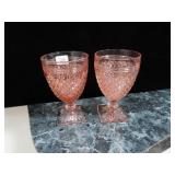 4 1/2" PINK MISS AMERICA FOOTED JUICE 4 1/2" PINK MISS AMERICA FOOTED JUICE