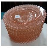 5 3/4" PINK MISS AMERICA COASTER 5 3/4" PINK MISS AMERICA COASTER