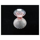 3 1/2" PINK MISS AMERICA CANDLESTICK