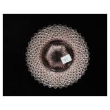 5 1/2" PINK MISS AMERICA PLATE 5 1/2" PINK MISS AMERICA PLATE