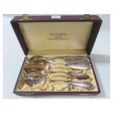 4 GAB SWEDISH SILVER SPOONS