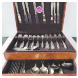 62 PC. SET INTERNATIONAL STERLING FLATWARE "PRELUD