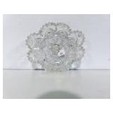 6 1/2" CUT CRYSTAL DISH 6 1/2" CUT CRYSTAL DISH