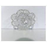 6 1/2" CUT CRYSTAL DISH