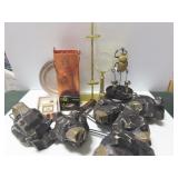 GROUPING: BLACK BEAR COAT HOOKS, KALEIDOSCOPE GROUPING: BLACK BEAR COAT HOOKS, KALEIDOSCOPE