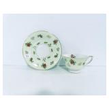 COLLECTOR CUP AND SAUCER WITH ROSES COLLECTOR CUP AND SAUCER WITH ROSES