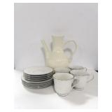 12 PC. SET OF GRACE CHINA "CONCERTO" AND COFFEE PO