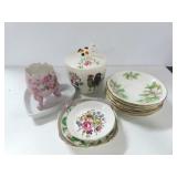 GROUPING: ASSORTED CERAMICS - 13 PIECES GROUPING: ASSORTED CERAMICS - 13 PIECES