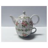 CERAMIC TEA POT AND CUP CERAMIC TEA POT AND CUP
