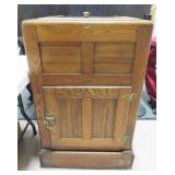 ANTIQUE OAK ICE BOX ANTIQUE OAK ICE BOX