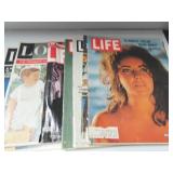 GROUPING: LOOK AND LIFE MAGAZINES - JFK, ET AL