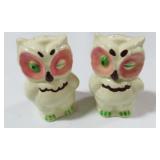 PAIR OWL - SHAWNEE POTTERY SALT & PEPPER SHAKERS