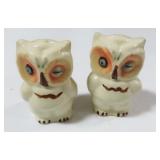 PAIR OWL - SHAWNEE POTTERY SALT & PEPPER SHAKERS