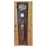 GREAT NORTHERN RAILWAY DOOR PULL - 4" X 15"