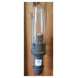 WALL MOUNTED OIL LAMP - PYREX CHIMNEY