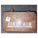 M.S. CO. FIRST AID KIT - EMPTY