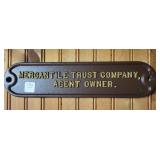 CAST IRON "MERCHANTILE TRUST CO.