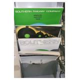 METAL MAGAZINE RACK WITH SOUTHERN RAIL
