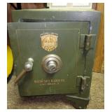 VICTOR SAFE & LOCK CO. CAST IRON SAFE