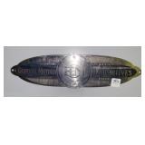 GM LOCOMOTIVE DIVISION METAL SIGN - 1960