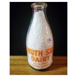 SOUTHSIDE DAIRY MILK BOTTLE - QUART - BUTTE, MT