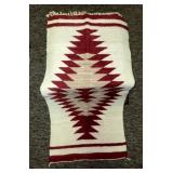 NATIVE AMERICAN RUG - 18" X 36" -