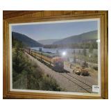 GREAT NORTHERN RAILWAY FRAMED PHOTOGRAPH