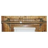 RAILROAD OVERHEAD LUGGAGE RACK - 30 INCH