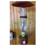 WALL MOUNT OIL LAMP WITH CHIMNEY