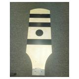 METAL RAILROAD SIGN - 36 INCH