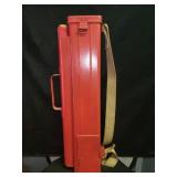 RAILROAD FLARE AND FLAG BOX