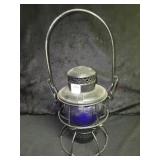 ADLAKE SOUTHERN RAILWAY LANTERN W/BLUE