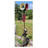 RAILROAD TRAIN SWITCH WITH LANTERN