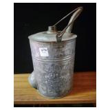 GREAT NORTHERN RAILWAY GALVANIZED OIL CAN