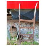 ANTIQUE RAILROAD 2 WHEEL DOLLY (DAMAGE)